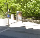 Mupi en Avenida Castilla-La Mancha frente al parque en Cuenca